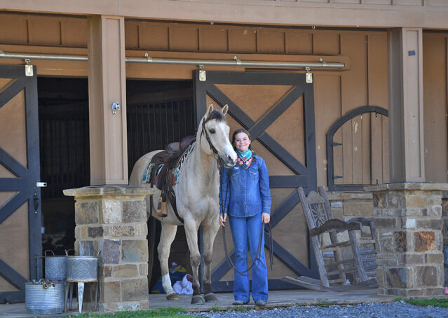 009-Harley-Buckskin-Quarter-Horse-Gelding-Trail-trails