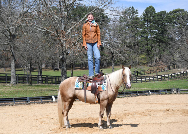 019-Davis-AQHA-Golden-Palomino-Flaxen-blonde-trails-arena-reining-ranch-kids-family-husband-quiet-bombproof